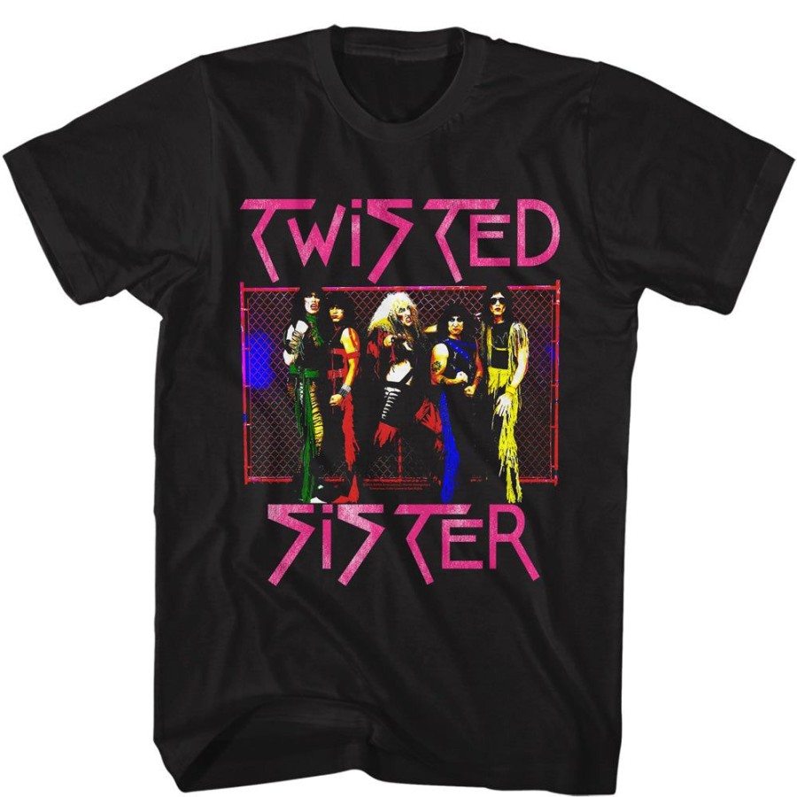 MeTV Custom Brands Twisted Sister - Fence Photo | Band And Artist Apparel