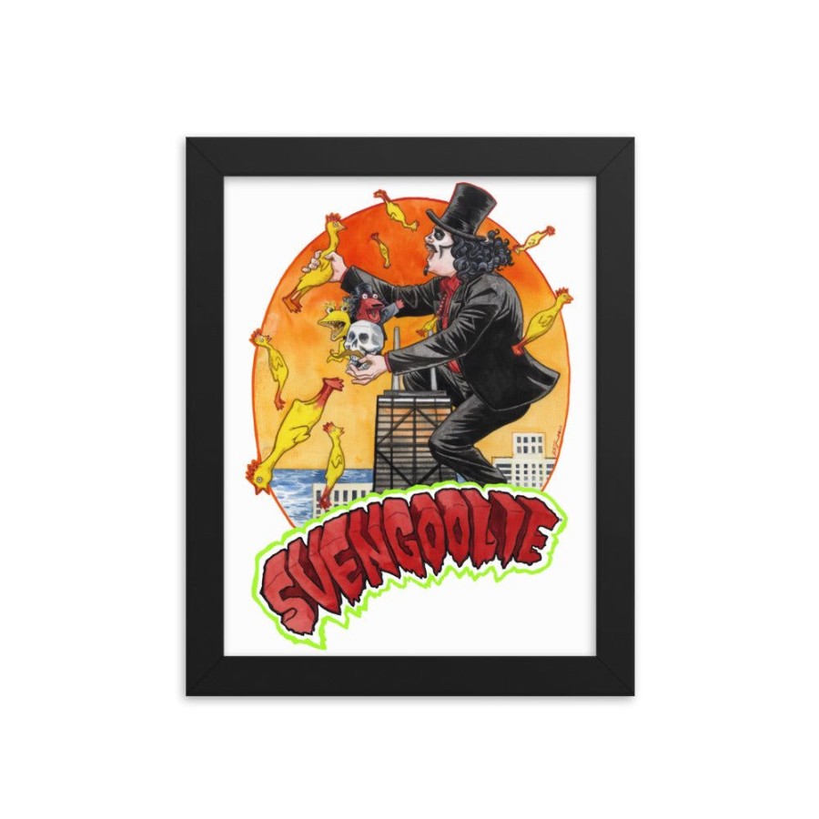 MeTV Custom Products King Sven Svengoolie® Art Print By Jill Thompson (2022 Series) | Posters & Prints