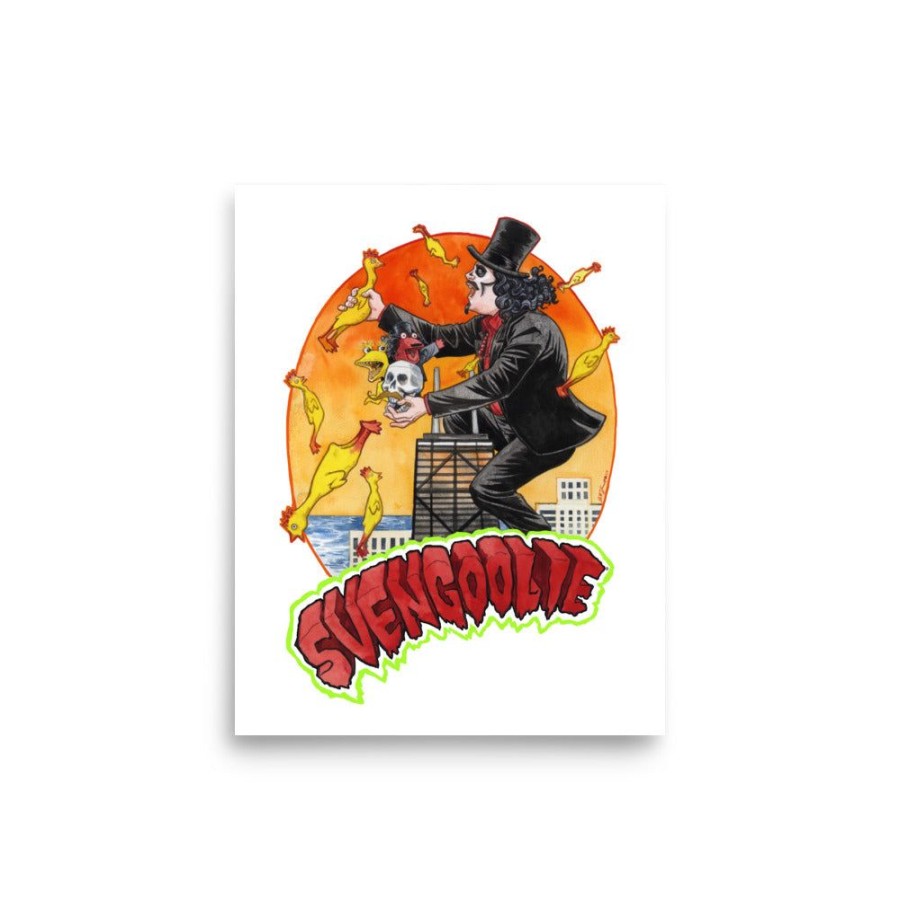 MeTV Custom Products King Sven Svengoolie® Art Print By Jill Thompson (2022 Series) | Posters & Prints