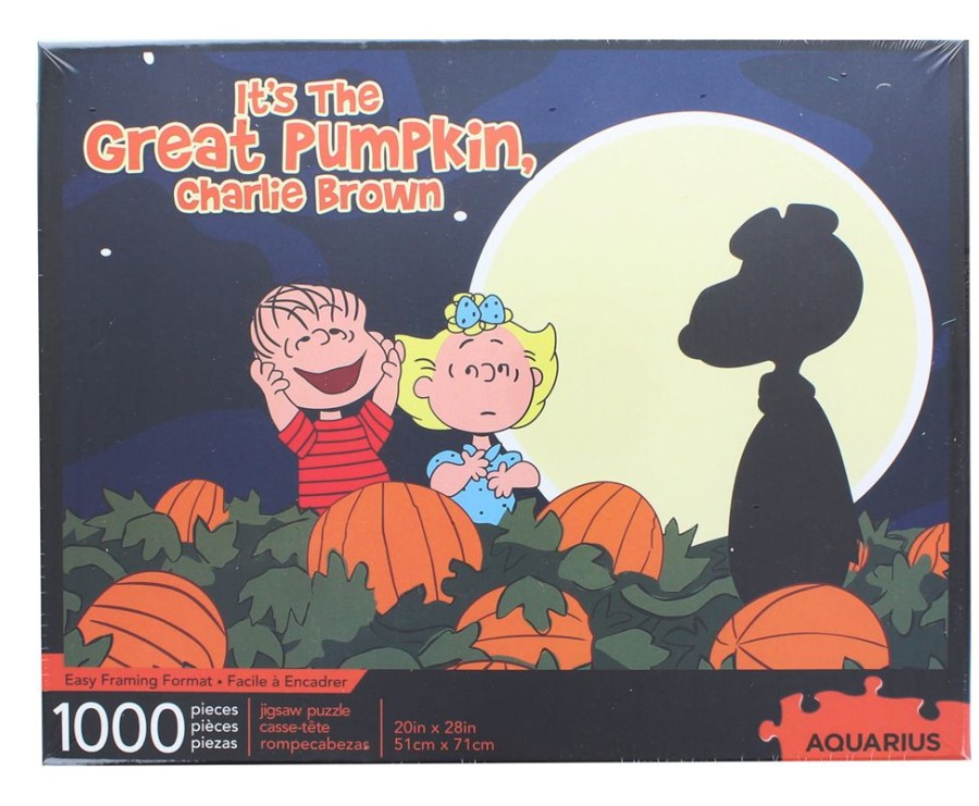 Toynk Peanuts It'S The Great Pumpkin Charlie Brown 1000 Piece Jigsaw Puzzle | Retro Toys & Games