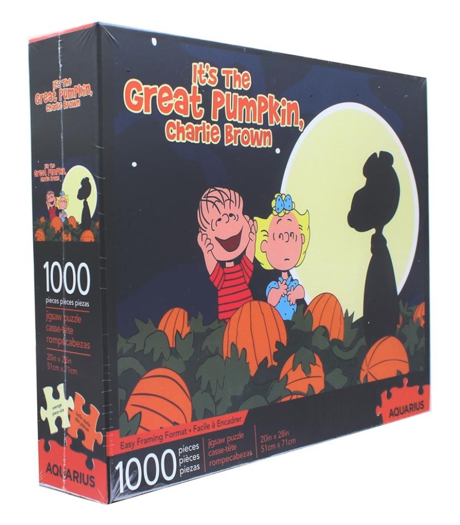 Toynk Peanuts It'S The Great Pumpkin Charlie Brown 1000 Piece Jigsaw Puzzle | Retro Toys & Games