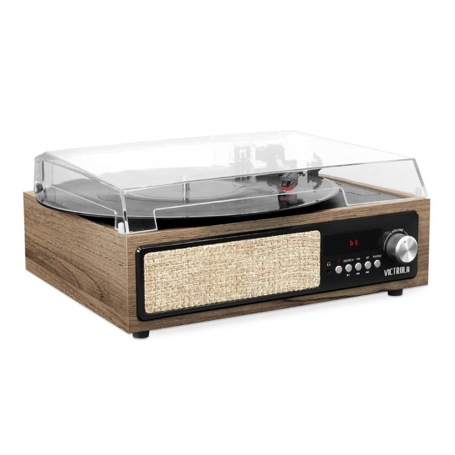 Victrola Victrola 3-In-1 Bluetooth Record Player With Built In Speakers And 3-Speed Turntable | Record Players