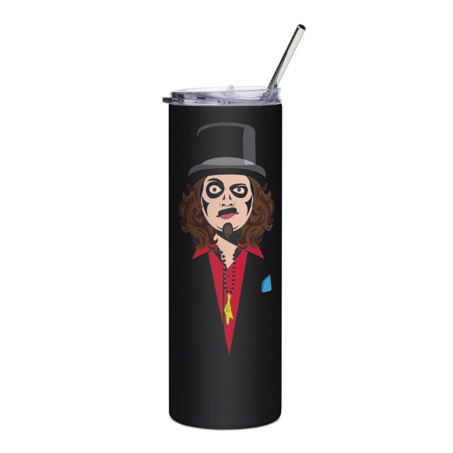 MeTV Custom Products Svengoolie® 20 Oz Stainless Steel Tumbler With Straw | Drinkware