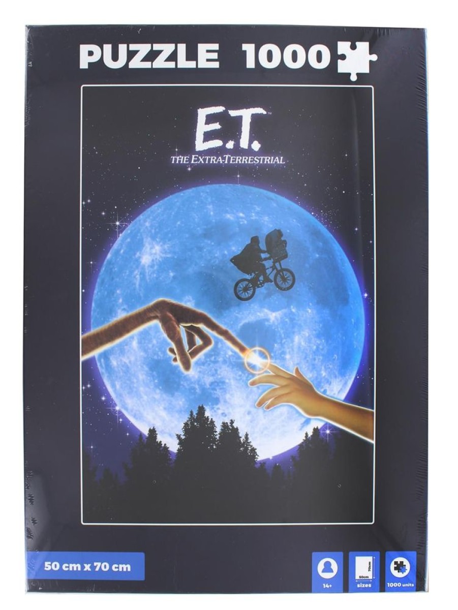 Toynk E.T. The Extra-Terrestrial Movie Poster 1000 Piece Jigsaw Puzzle | Puzzles