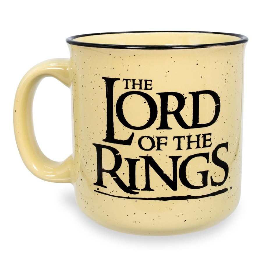 Toynk Lord Of The Rings Gondor Elven Text 20Oz Ceramic Camper Mug | Drinkware