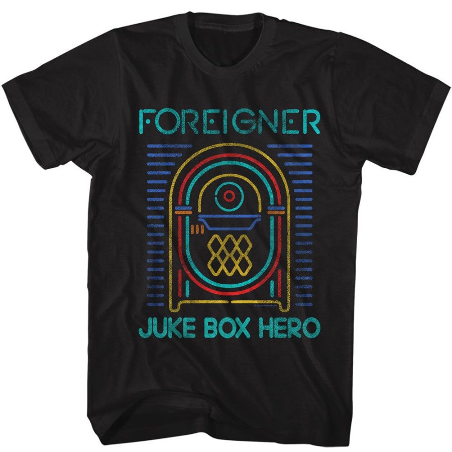 MeTV Custom Brands Foreigner - Juke Box Hero | Band And Artist Apparel