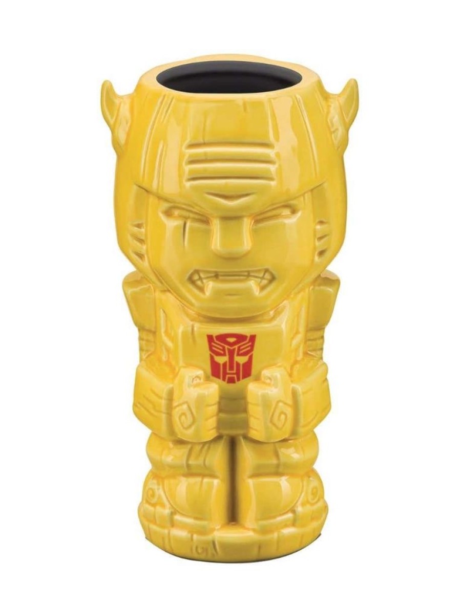 Toynk Geeki Tikis Transformers Bumblebee 16 Ounce Ceramic Mug | Drinkware