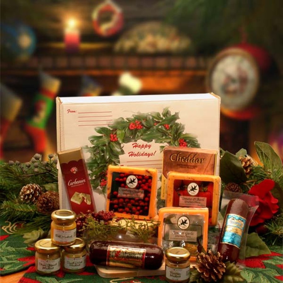 GBDS Happy Holidays Gourmet Sampler Pack | Holiday Gift Baskets