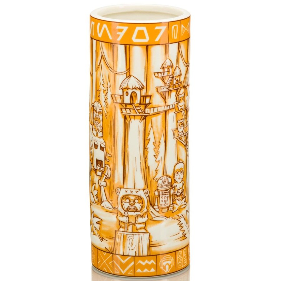 Toynk Geeki Tiki Star Wars Endor Scenic 24 Ounce Ceramic Tiki Mug | Drinkware