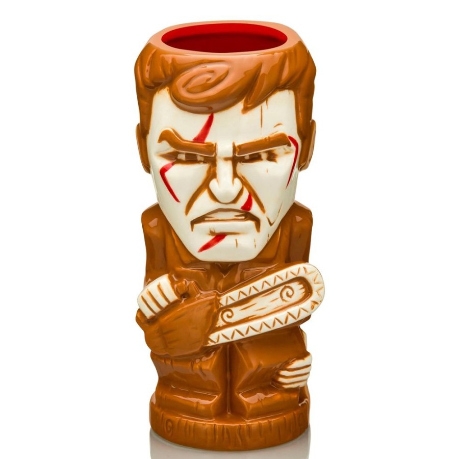 Toynk Geeki Tikis The Evil Dead Ash Williams Ceramic Mug | Holds 18 Ounces | Drinkware