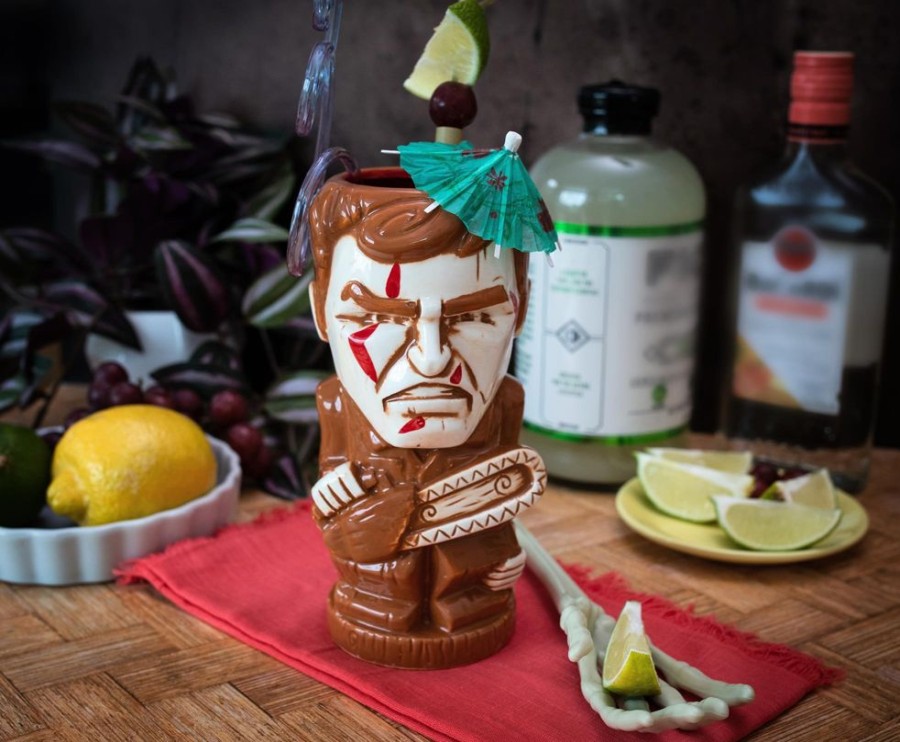 Toynk Geeki Tikis The Evil Dead Ash Williams Ceramic Mug | Holds 18 Ounces | Drinkware