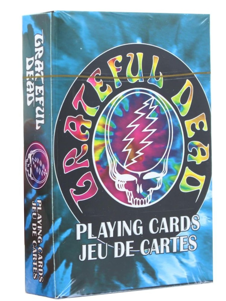 Toynk Grateful Dead Tie Dye Playing Cards | 52 Card Deck + 2 Jokers | Playing Cards