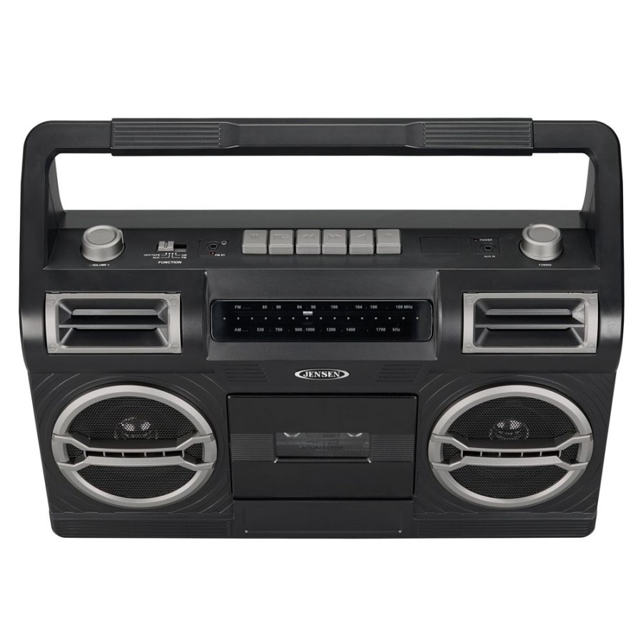 Jensen Jensen Portable Am/Fm Radio With Cassette Player/Recorder And Built-In Speakers | Cassette Tape Players