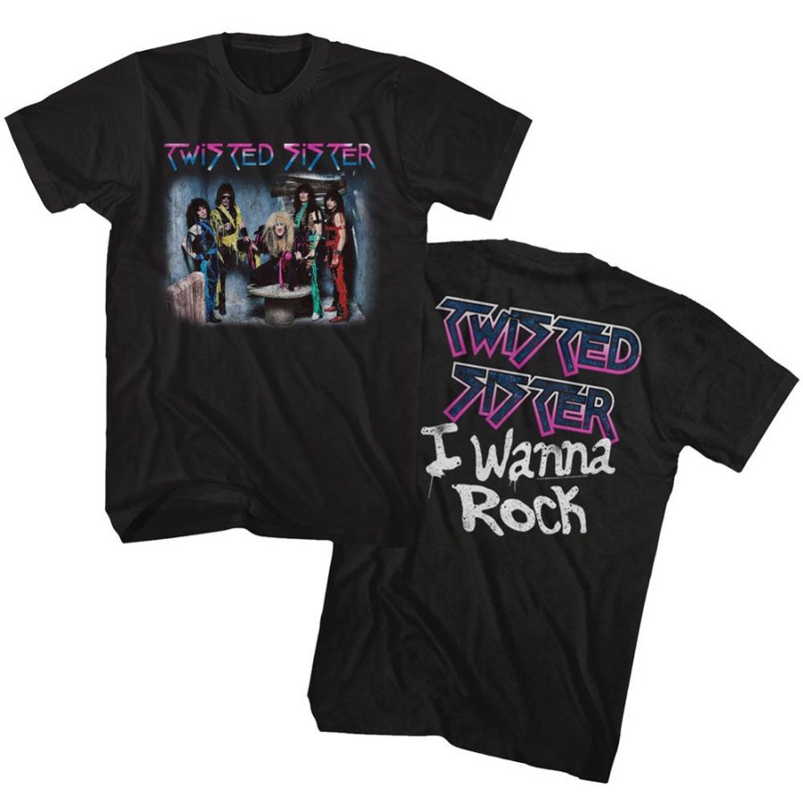 MeTV Custom Brands Twisted Sister - I Wanna Rock | Band And Artist Apparel