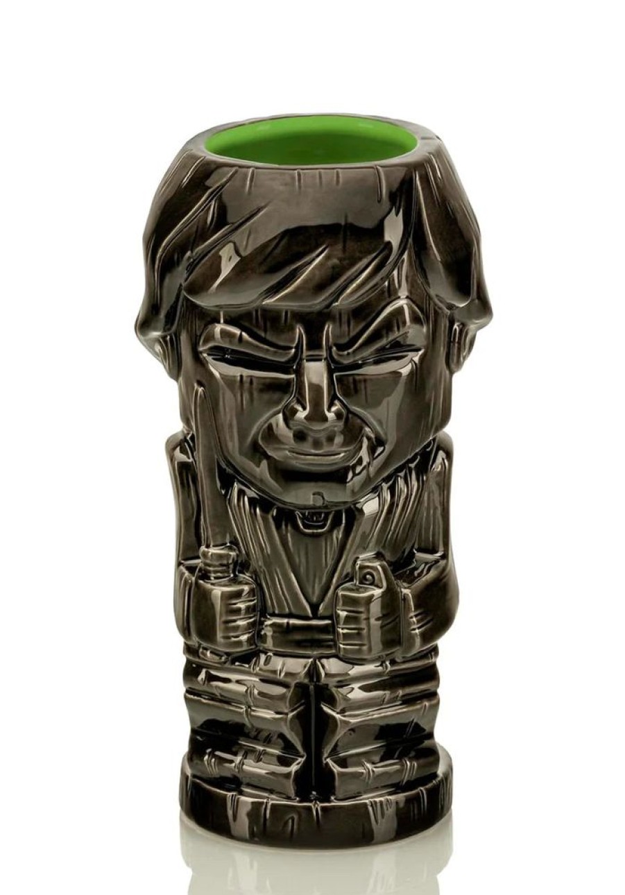 Toynk Star Wars - Geeki Tikis Star Wars Luke Skywalker | Ceramic Tiki Style Mug | Holds 19 Ounces | Drinkware