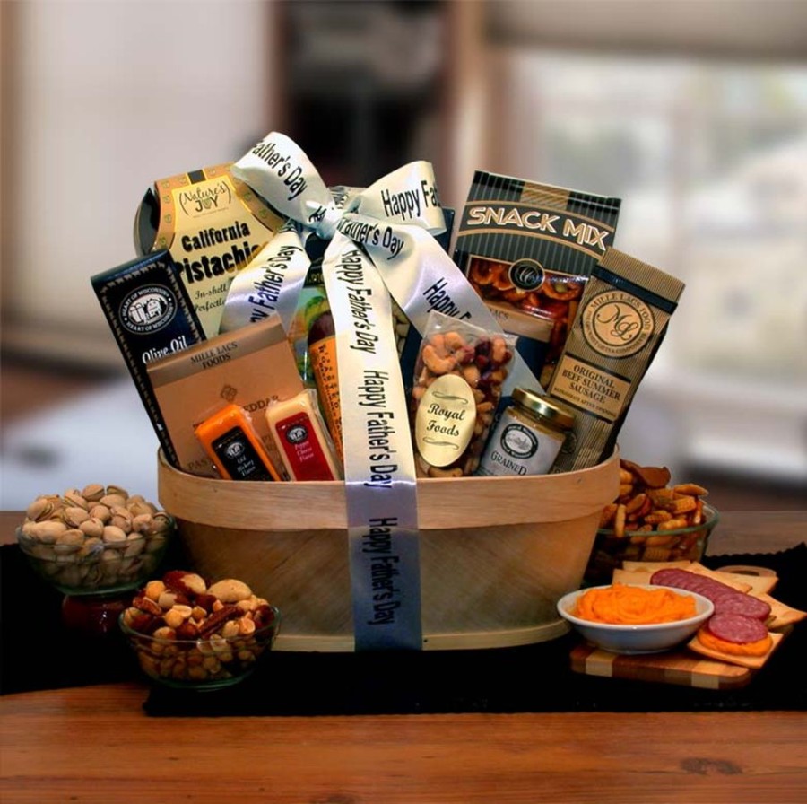 GBDS Father'S Day Gourmet Nut & Sausage Assortment | Gourmet Gift Baskets