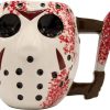 Toynk Friday The 13Th Jason'S Mask 3D Sculpted Ceramic Mug | Holds 20 Ounces | Drinkware