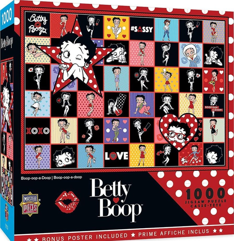 Toynk Betty Boop Oop-A-Doop 1000 Piece Jigsaw Puzzle | Puzzles