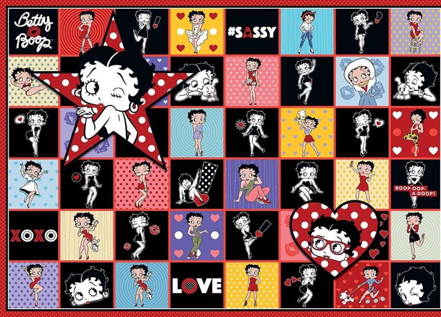 Toynk Betty Boop Oop-A-Doop 1000 Piece Jigsaw Puzzle | Puzzles