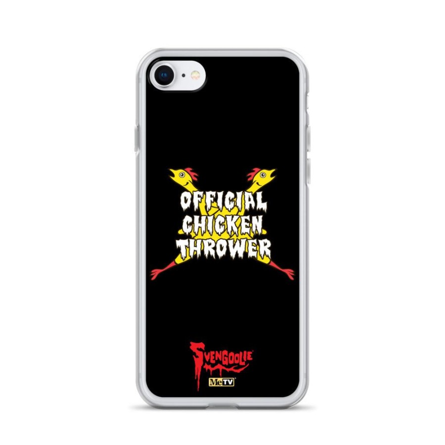 MeTV Custom Products Svengoolie Official Chicken Thrower Iphone Case | Phone Cases