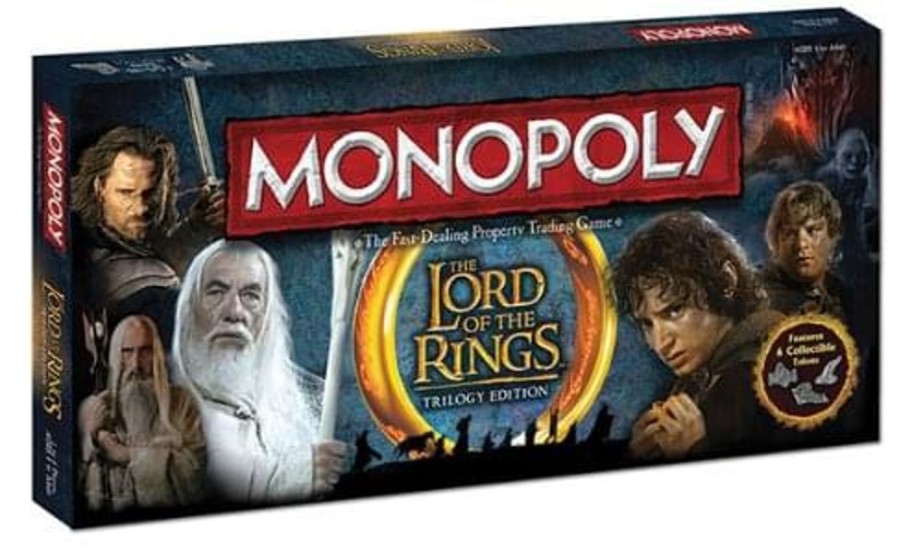 Toynk Monopoly The Lord Of The Rings Trilogy Edition Boardgame | Retro Toys & Games