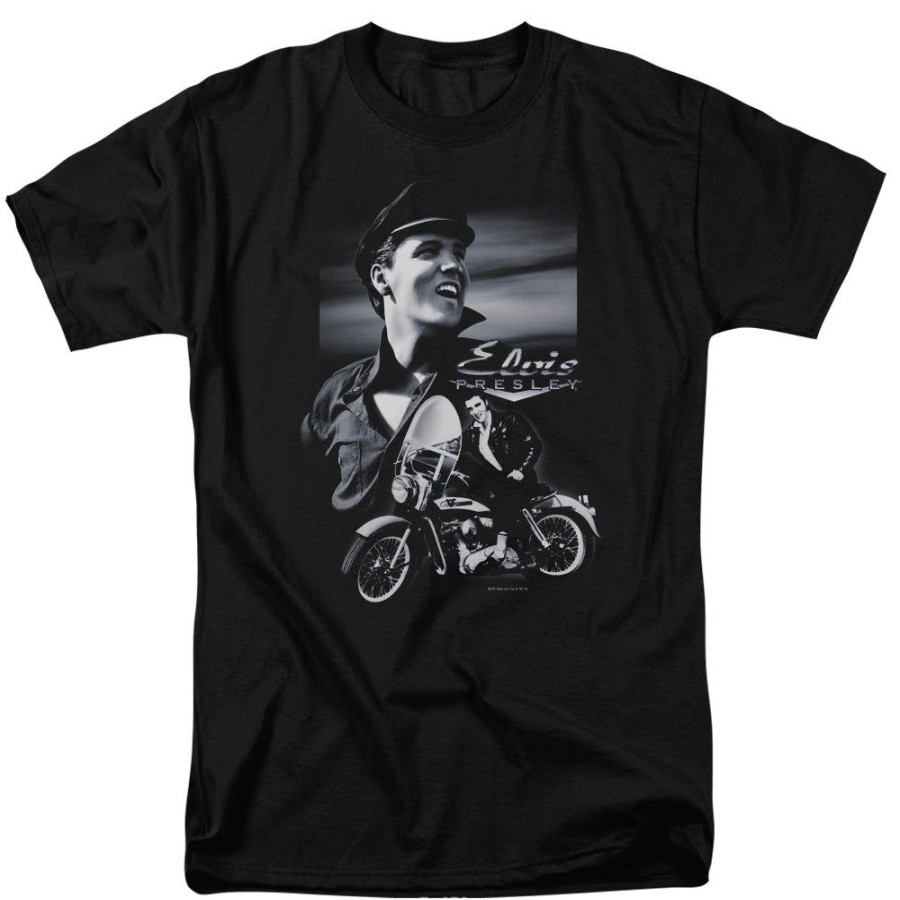 MeTV Custom Classics Elvis - Motorcycle | Band And Artist Apparel