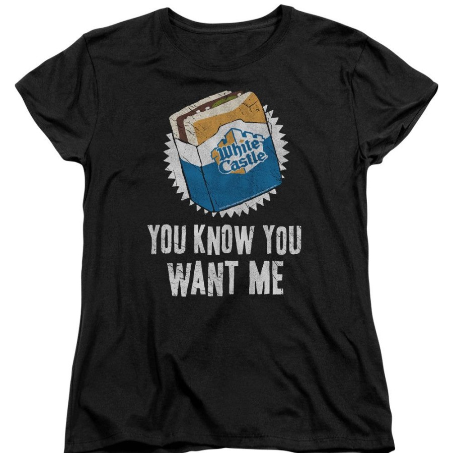 MeTV Custom Classics White Castle - Want Me | Classic Brands Tees