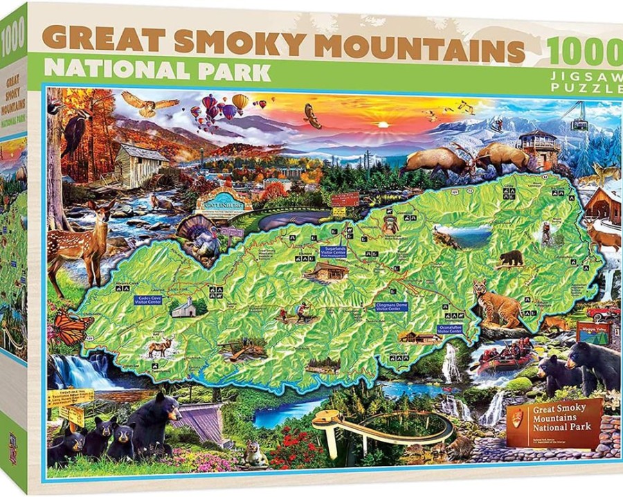 Toynk Great Smoky Mountains 1000 Piece Jigsaw Puzzle | Puzzles