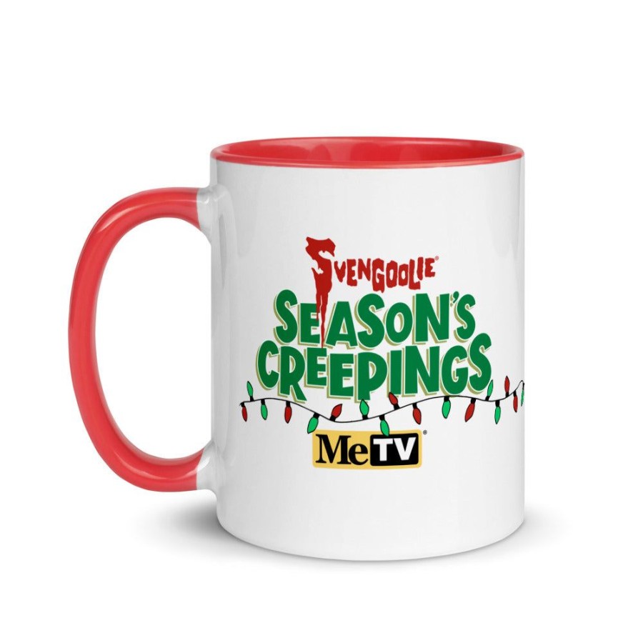 MeTV Custom Products Sventa Claus & Kerwyn - Illustrated Ceramic Mug | Drinkware