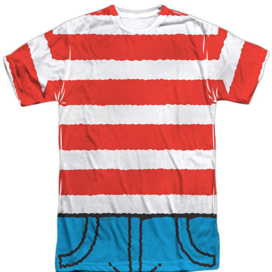 MeTV Custom Classics Where'S Waldo? - Waldo Costume (Front & Back) | Costume Apparel