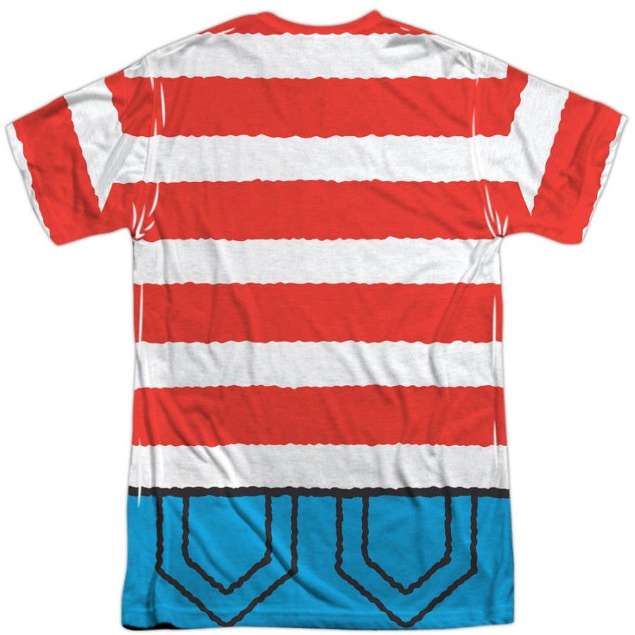 MeTV Custom Classics Where'S Waldo? - Waldo Costume (Front & Back) | Costume Apparel