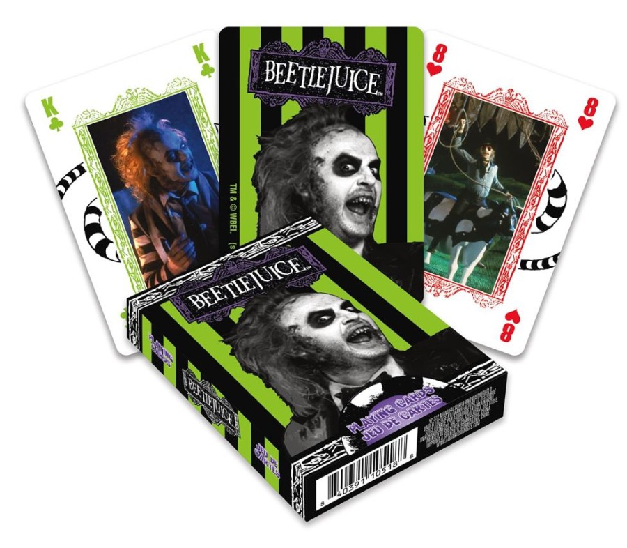 Toynk Beetlejuice Playing Cards | 52 Card Deck + 2 Jokers | Playing Cards