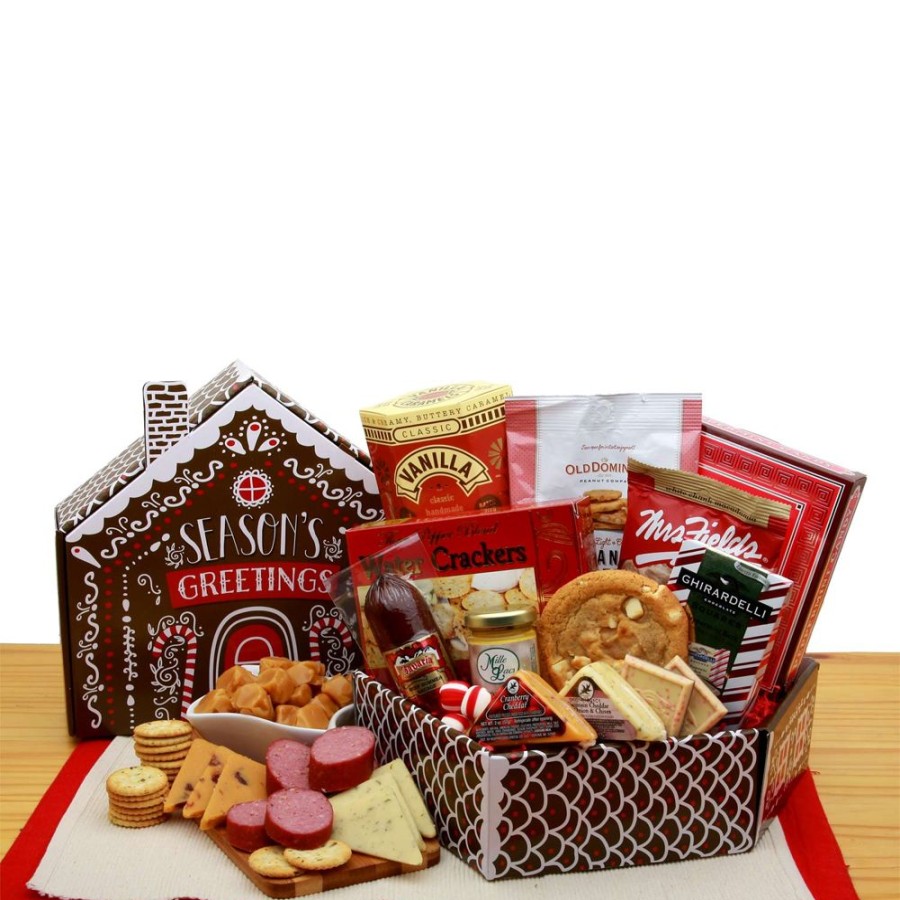 GBDS Seasons Greetings Holiday Care Package | Holiday Gift Baskets