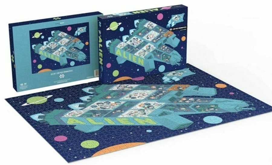 Toynk Alien Mondo 1000 Piece Jigsaw Puzzle | Puzzles