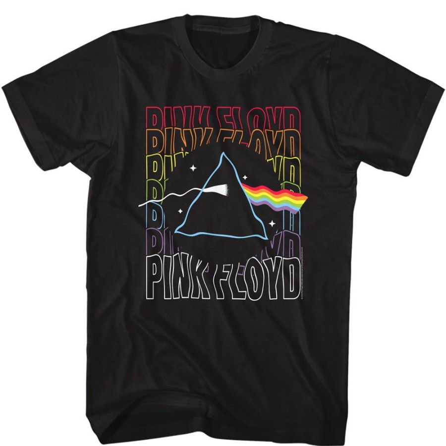 MeTV Custom Brands Pink Floyd - Wavy Prism | Band And Artist Apparel