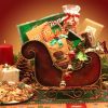 GBDS Season'S Greetings Holiday Sleigh | Holiday Gift Baskets