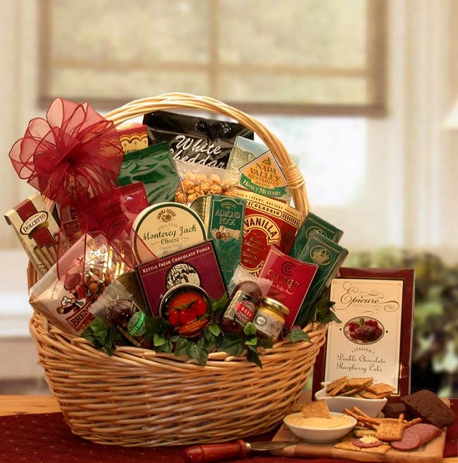 GBDS Deluxe Snack Attack Snack Gift Basket | Gourmet Gift Baskets