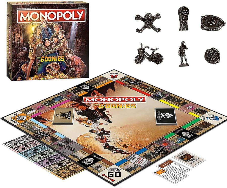 Toynk The Goonies Monopoly Board Game | For 2-6 Players | Retro Toys & Games