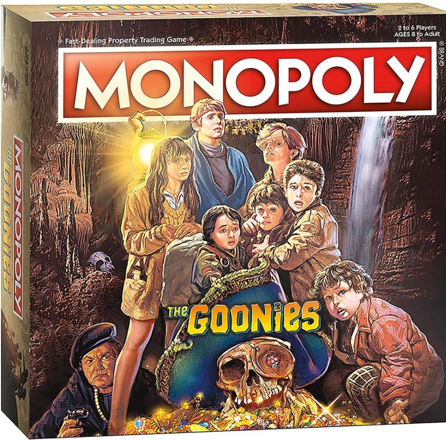 Toynk The Goonies Monopoly Board Game | For 2-6 Players | Retro Toys & Games