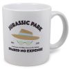 Toynk Jurassic Park "Spared No Expense" Ceramic Mug | Holds 11 Ounces | Drinkware