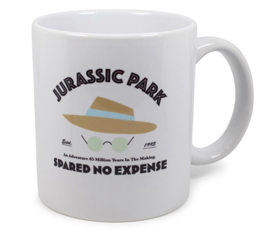 Toynk Jurassic Park "Spared No Expense" Ceramic Mug | Holds 11 Ounces | Drinkware