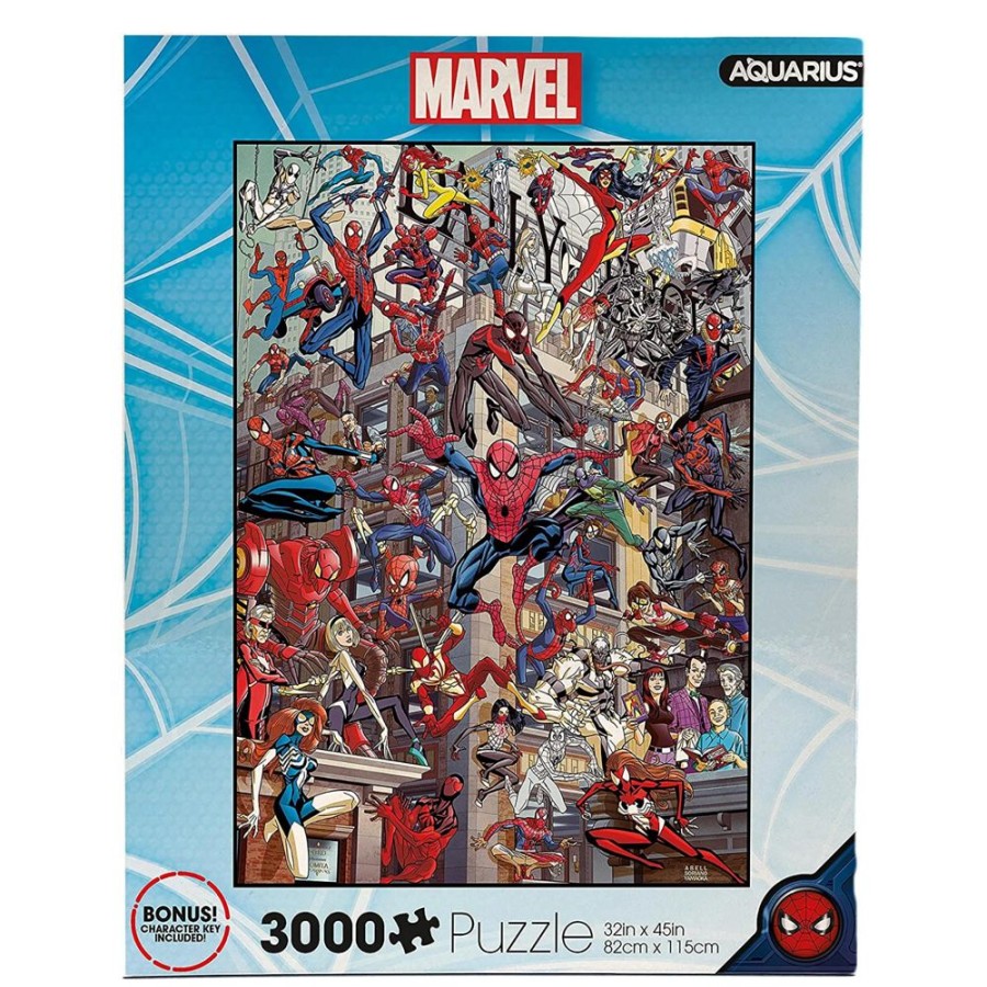 Toynk Marvel Spider-Man Heroes 3000 Piece Jigsaw Puzzle | Retro Toys & Games