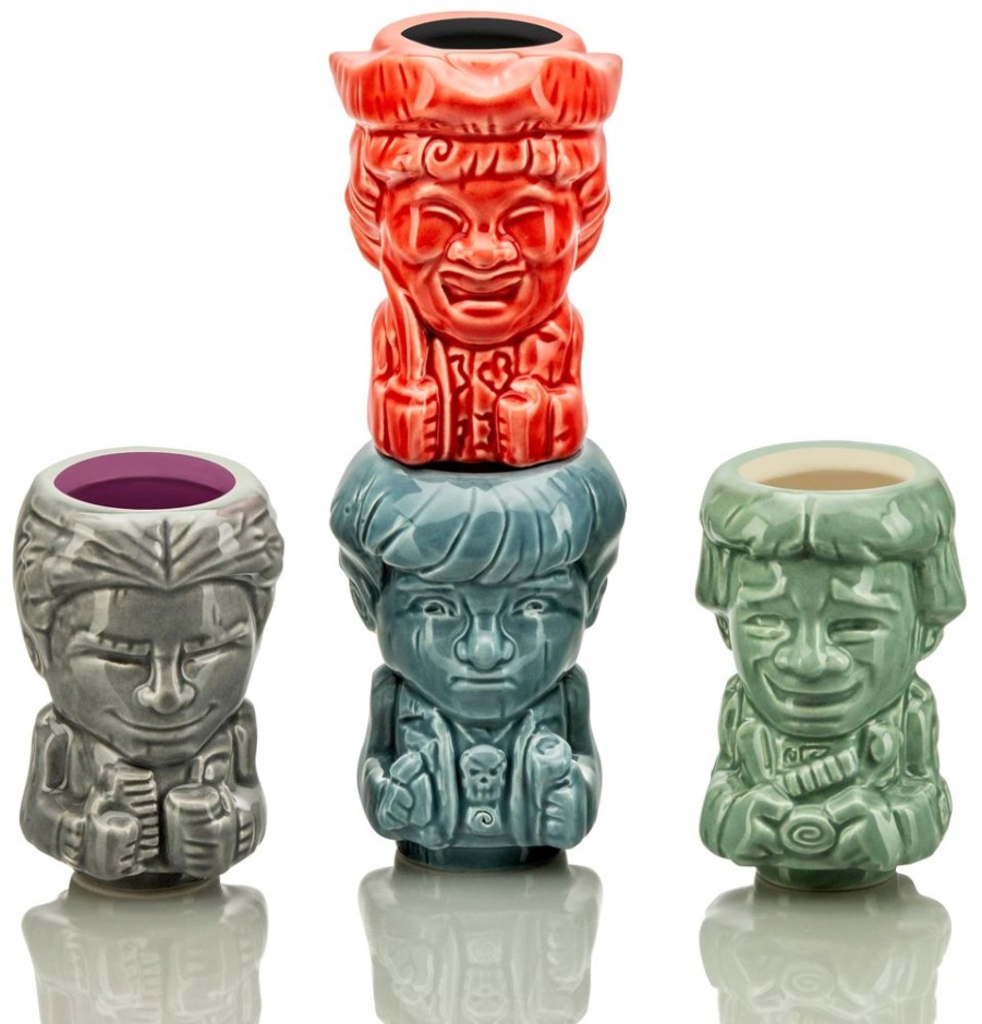 Toynk Geeki Tikis The Goonies Mini Muglet 4-Pack | Mikey, Data, Chunk, Mouth | Drinkware