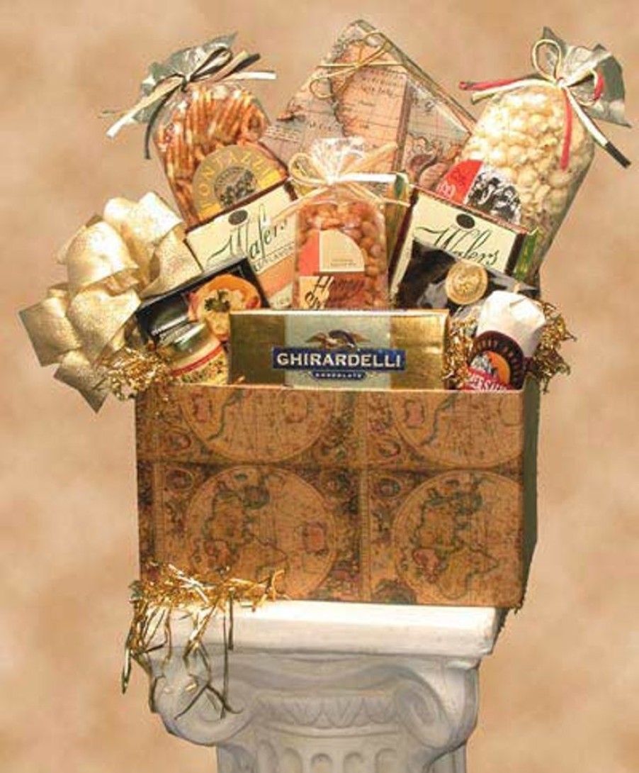 GBDS Classic Globe Gift Box | Gourmet Gift Baskets