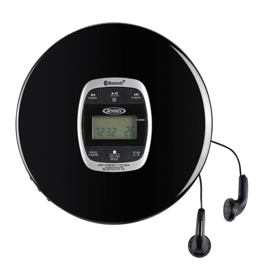 Jensen Jensen Personal Bluetooth Cd Player With Digital Fm Radio And Bass Boost | Radios