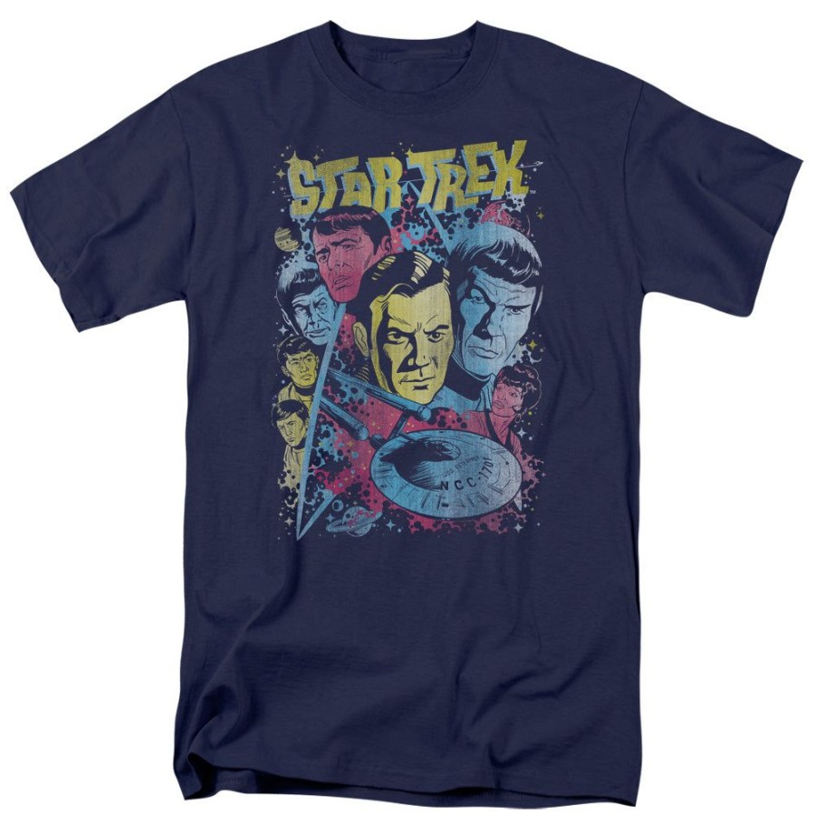 MeTV Custom Classics Star Trek - Classic Crew Illustrated | Classic Tv