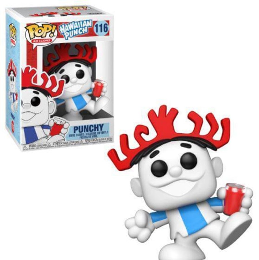 Toynk Hawaiian Punch Funko Pop Ad Icons Vinyl Figure | Punchy | Classic Brands Tees