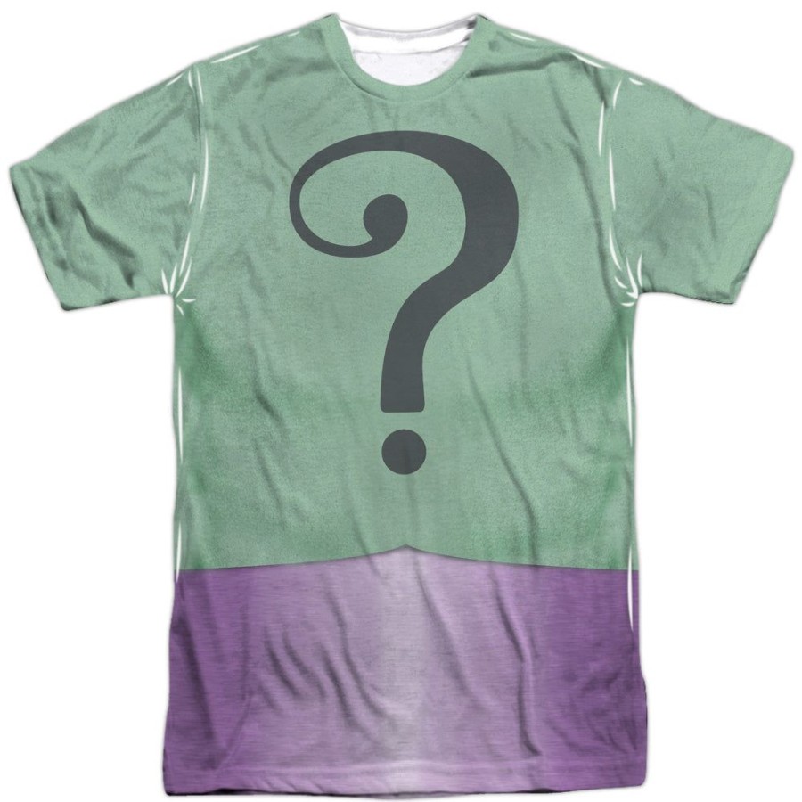 MeTV Custom Classics Batman - Classic Riddler Uniform (Front & Back) | Costume Apparel