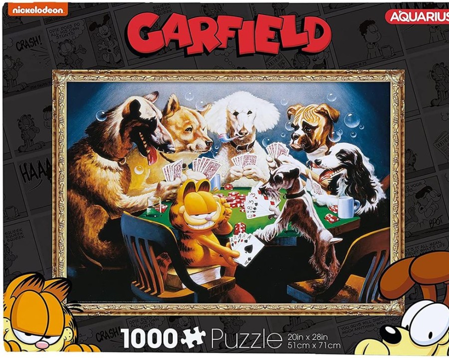 Toynk Garfield 1000 Piece Jigsaw Puzzle | Retro Toys & Games