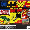 Toynk Dc Comics 500 Piece Jigsaw Puzzles | Set Of 3 | Puzzles